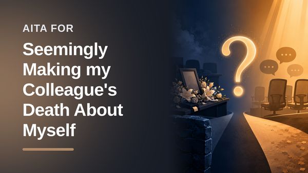 The Anxious Empath Who Panicked Against The Office Grief Gatekeepers