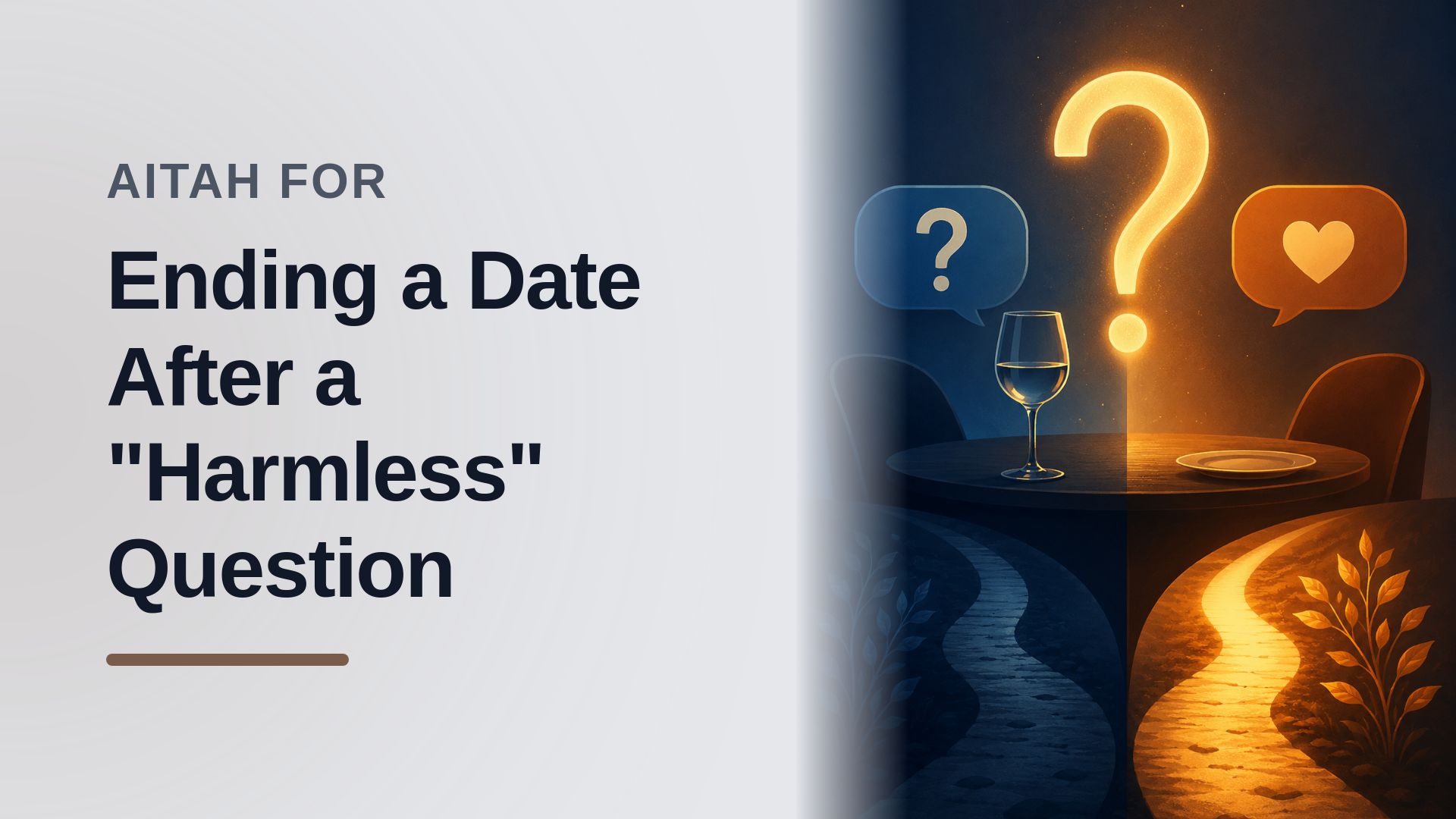 The Assertive Boundary-Setter Who Walked Out On The Cluelessly Entitled Date