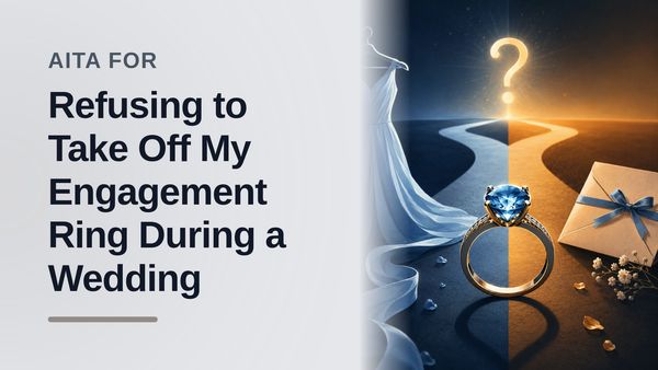The Baffled Guest Who Refused to Hide Her Ring From a Dictator Bridezilla