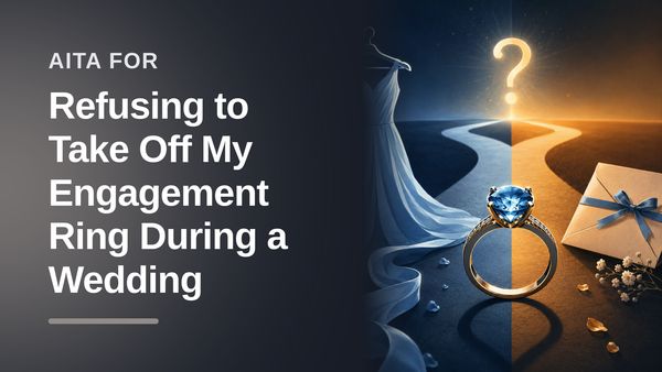 The Baffled Guest Who Refused to Hide Her Ring From a Dictator Bridezilla