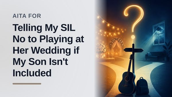 The Boundary-Setting Dad Who Refused to Be Free Labor For An Entitled Bridezilla