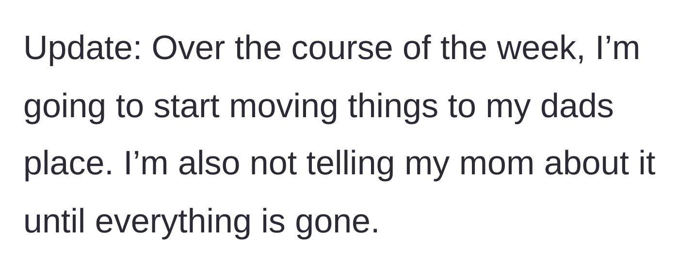 Story part 10 - A teenager quietly packing items into a duffel bag.