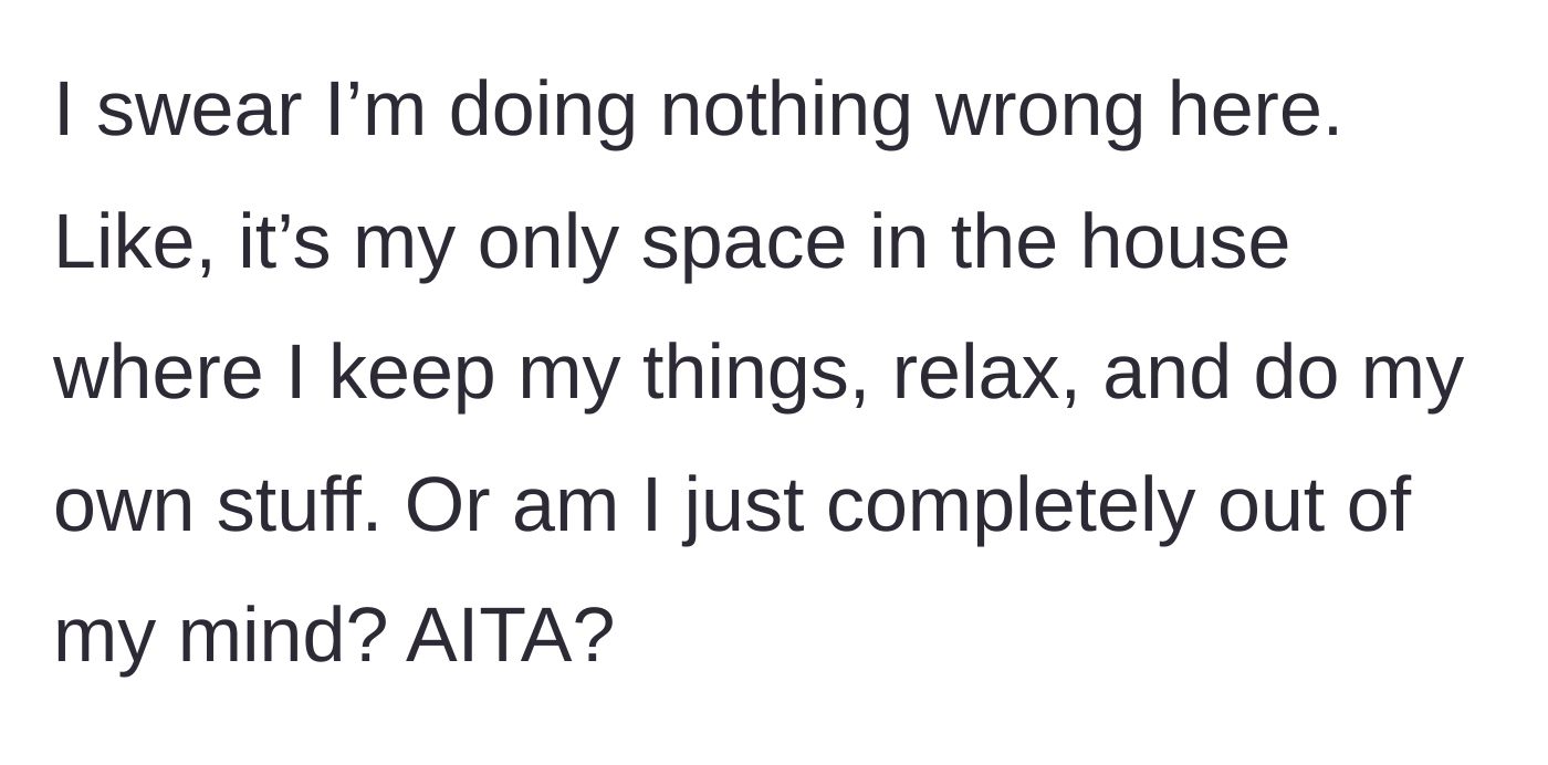 Story part 8 - A stressed young man sitting on his bed holding his head.