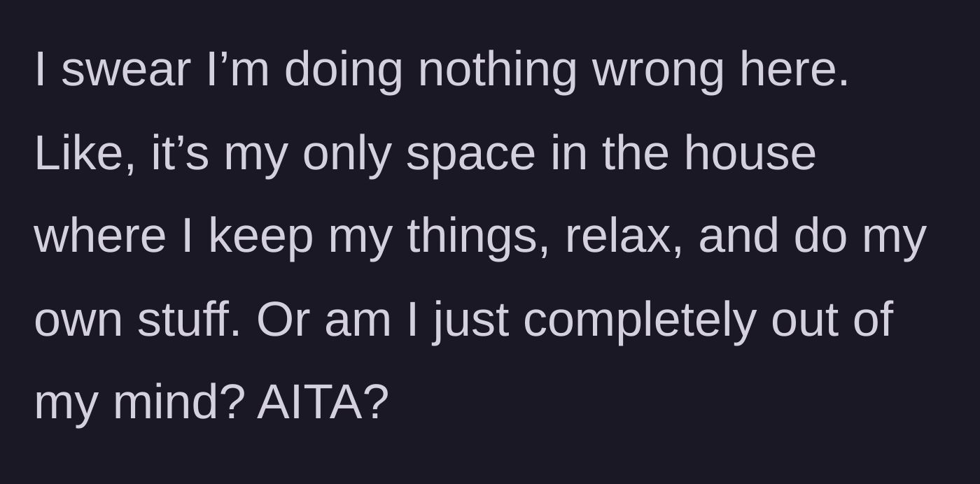 Story part 8 - A stressed young man sitting on his bed holding his head.