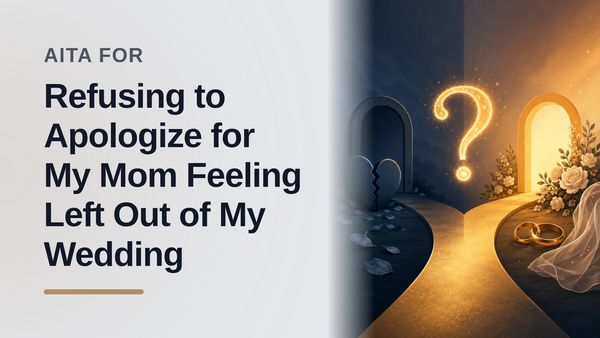 The Bending-Over-Backwards Bride Who Finally Said NO to Her Martyr Mother's Wedding Sabotage!