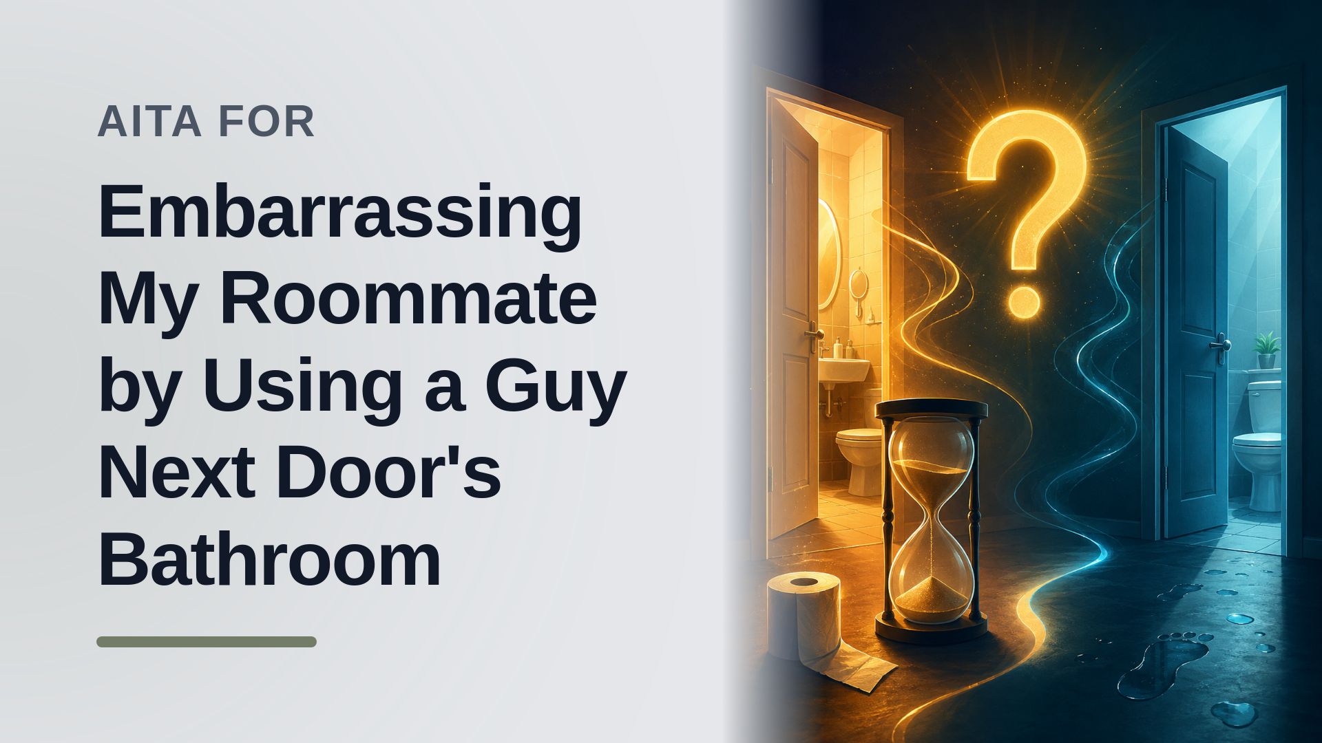 The Desperate Roommate Who Risked It All Against The Ultimate Bathroom Hog