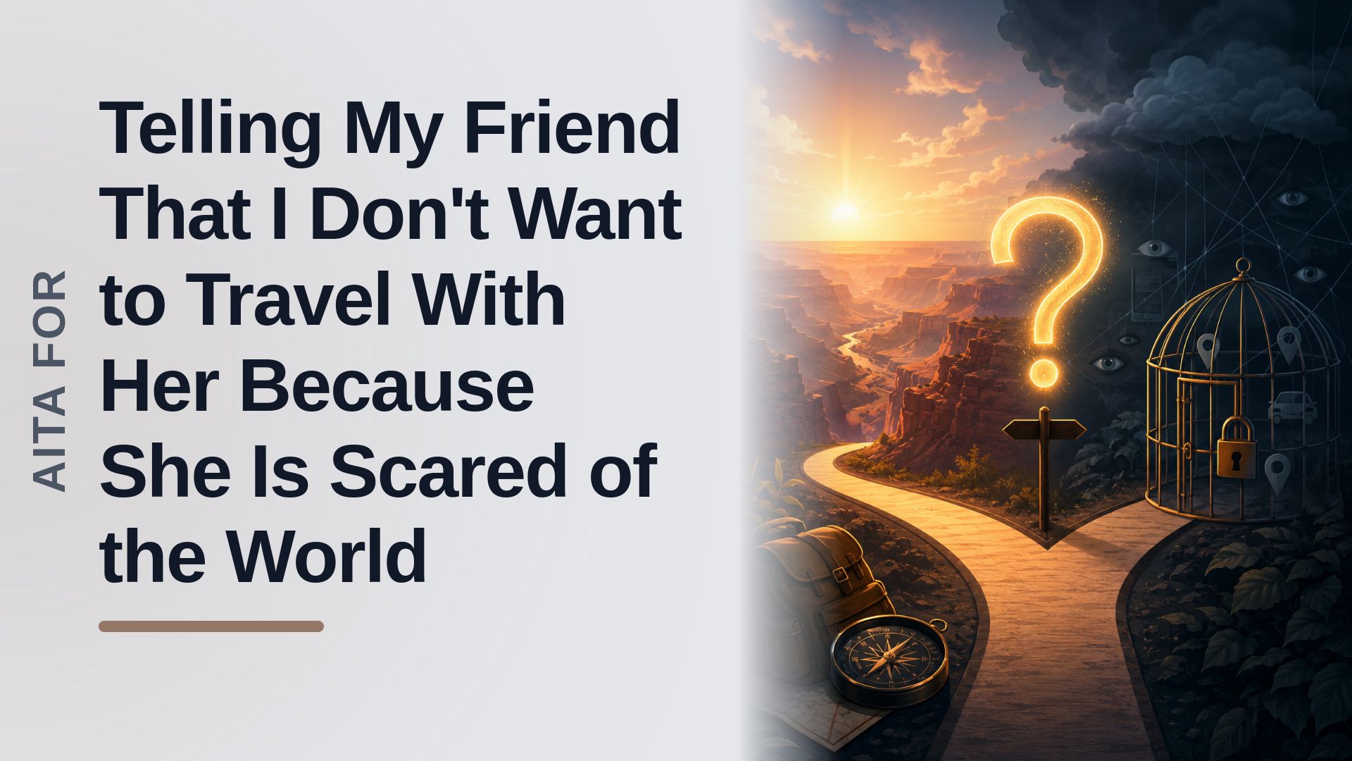 The Fed-Up Friend Who Drew the Line Against Her Paranoid Travel Buddy