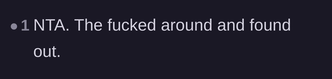 Comment thread 6 - A blunt comment applying the classic 'fucked around and found out' principle to the towed car.