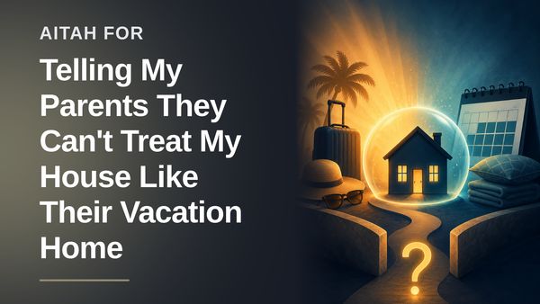 The Independent Homeowner Who Slammed the Door on Her Entitled Parents' Free Vacation Scheme