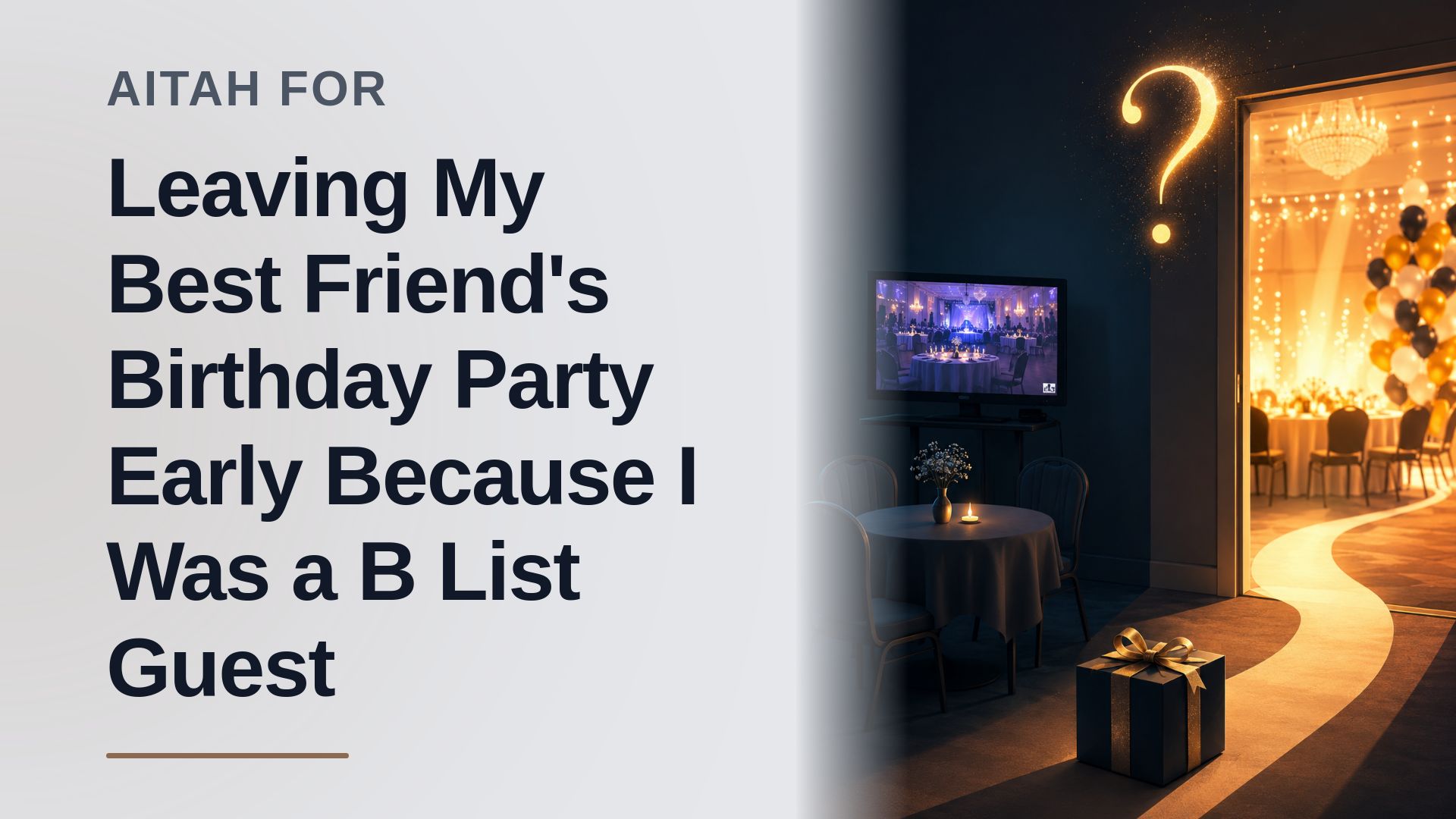 The Loyal Bestie Who Walked Out On Her Childhood Friend's 'Main Character' Birthday Party