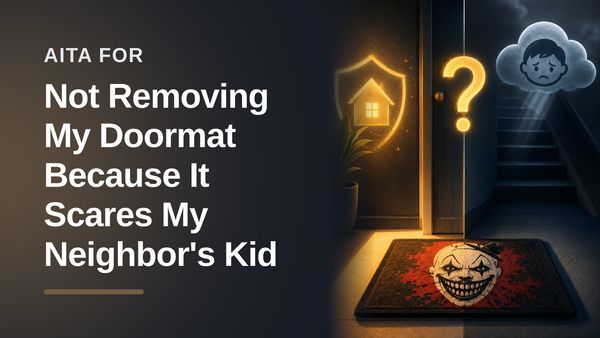 The Reasonable Neighbor Who Defended His Doormat Against an Entitled Parent's Tantrum