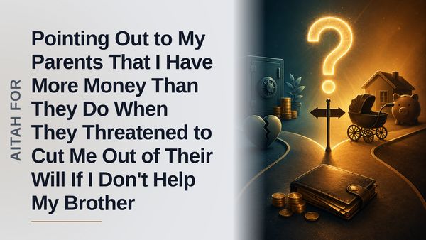 The Self-Made Scapegoat Who Bankrupted Their Enabler Parents' Bluff