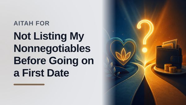 The Inexperienced Dater Who Sparked Outrage From A Transactional Sore Loser