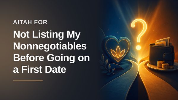 The Inexperienced Dater Who Sparked Outrage From A Transactional Sore Loser