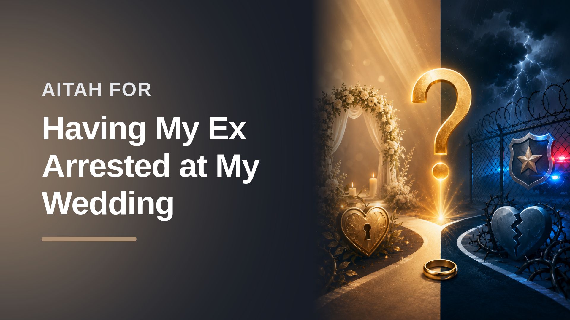 The Vindicated Groom Who Enforced The Law Against His Stalker Ex, And Lost His Bride's Support
