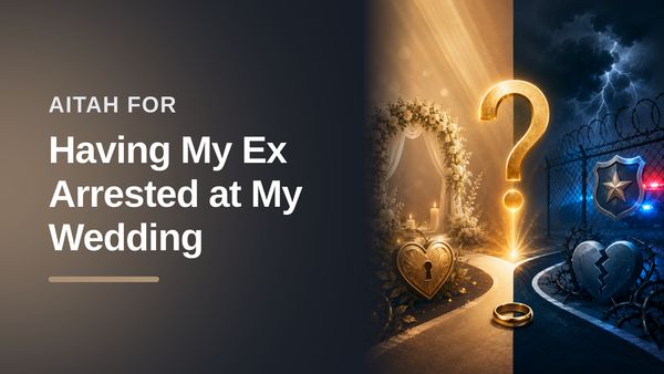 The Vindicated Groom Who Enforced The Law Against His Stalker Ex, And Lost His Bride's Support