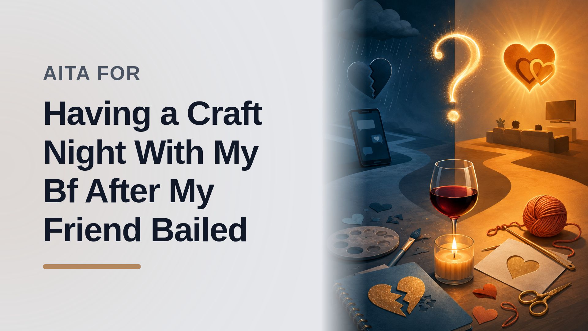 The Tolerant Planner Who Stopped Wasting Craft Supplies on Her Codependent 'Bestie