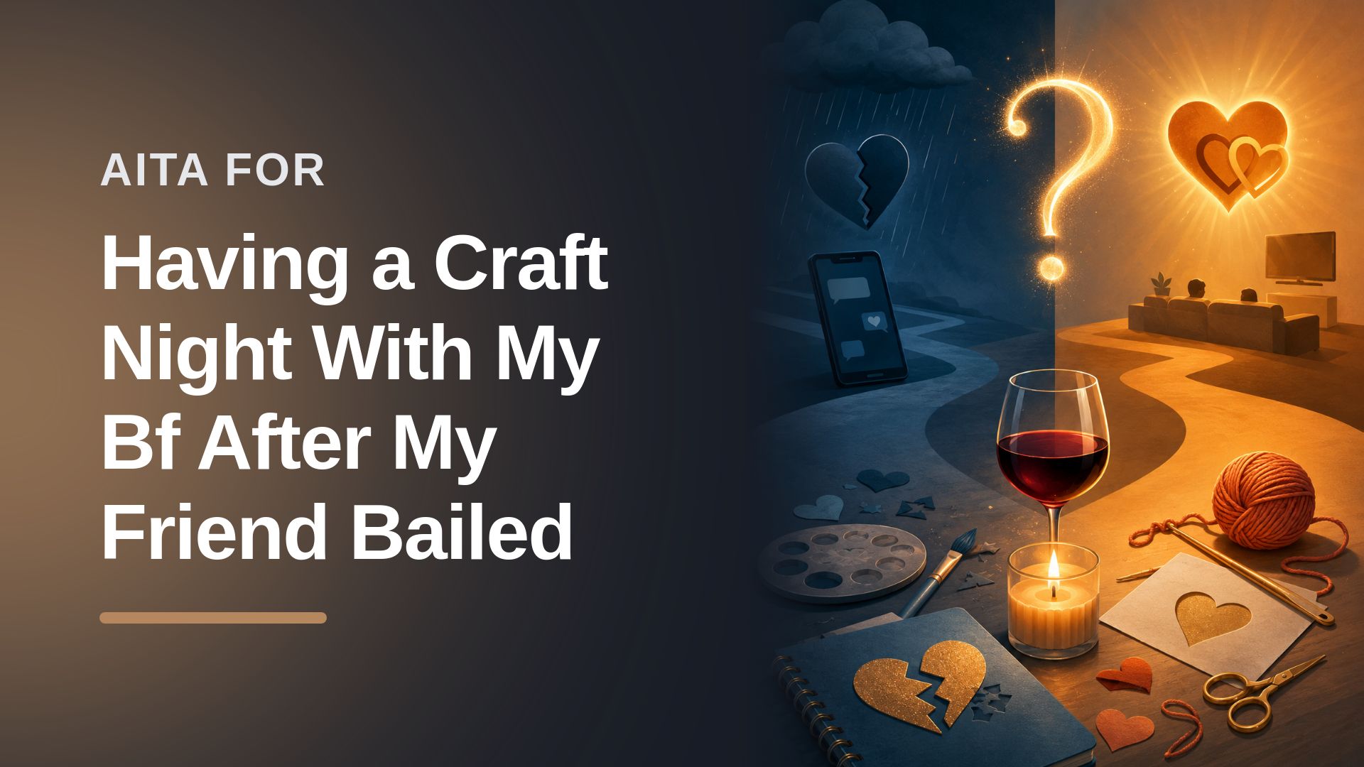 The Tolerant Planner Who Stopped Wasting Craft Supplies on Her Codependent 'Bestie