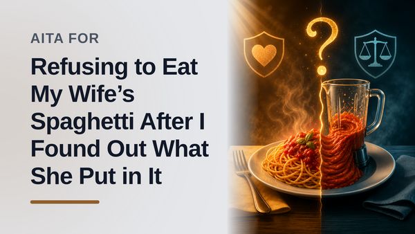 The Trusting Husband Who Drew the Line Against His Mad Scientist Wife's Bizarre Spaghetti Secret
