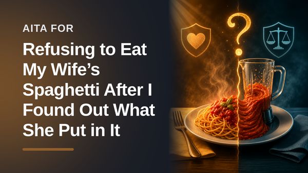 The Trusting Husband Who Drew the Line Against His Mad Scientist Wife's Bizarre Spaghetti Secret