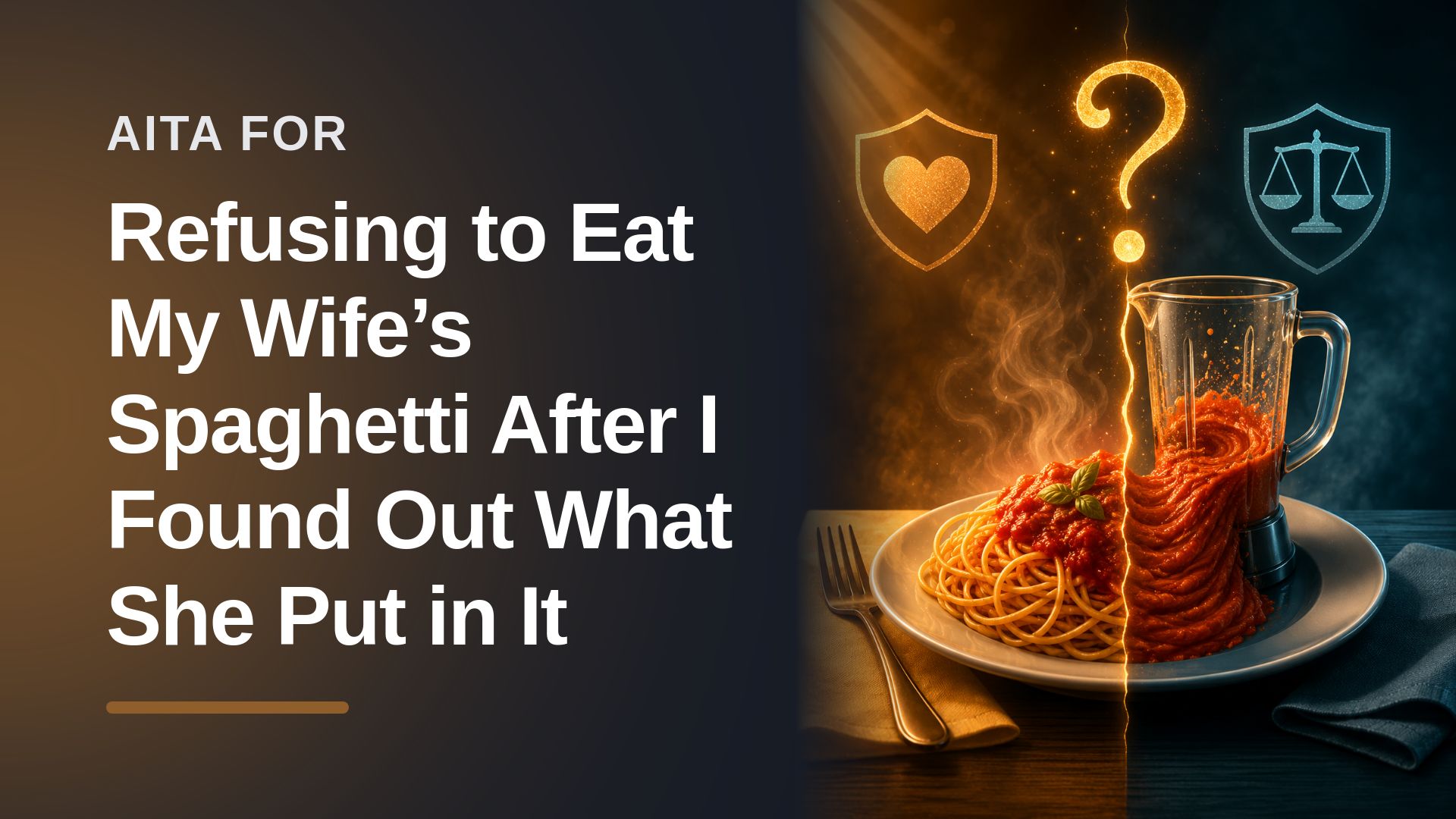 The Trusting Husband Who Drew the Line Against His Mad Scientist Wife's Bizarre Spaghetti Secret