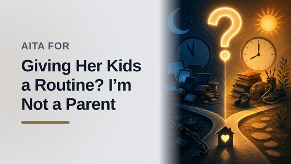 The Unsung Hero Who Fixed Bedtime Against The Entitled Parent Sister