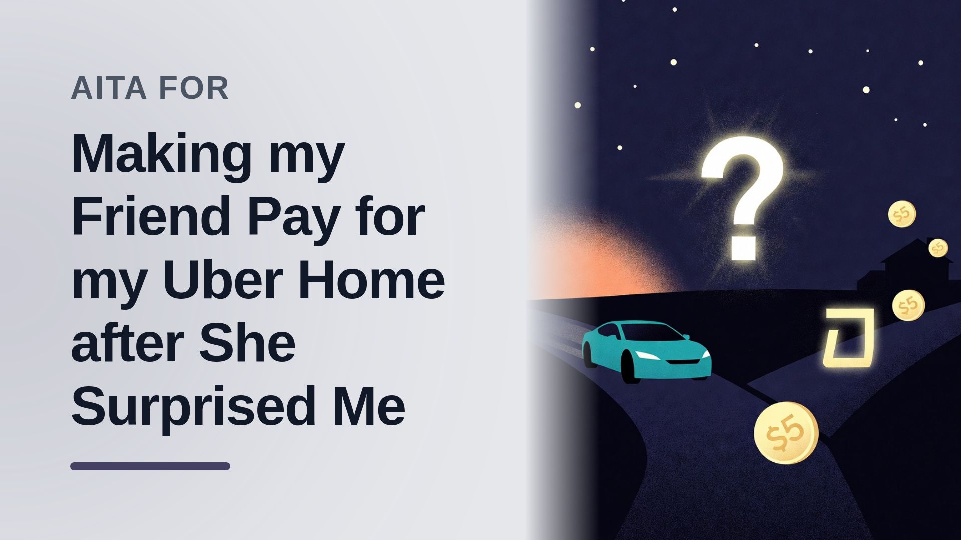 The Pragmatic Friend Who Issued a Venmo Invoice Against The Self-Serving Designated Driver